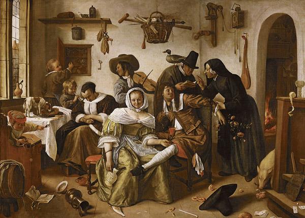 Jan Steen Die verkehrte Welt